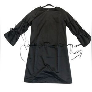 IZZUE NWT size 34 (4-6 US) ribbon strappy dress can be worn multiple ways LUX